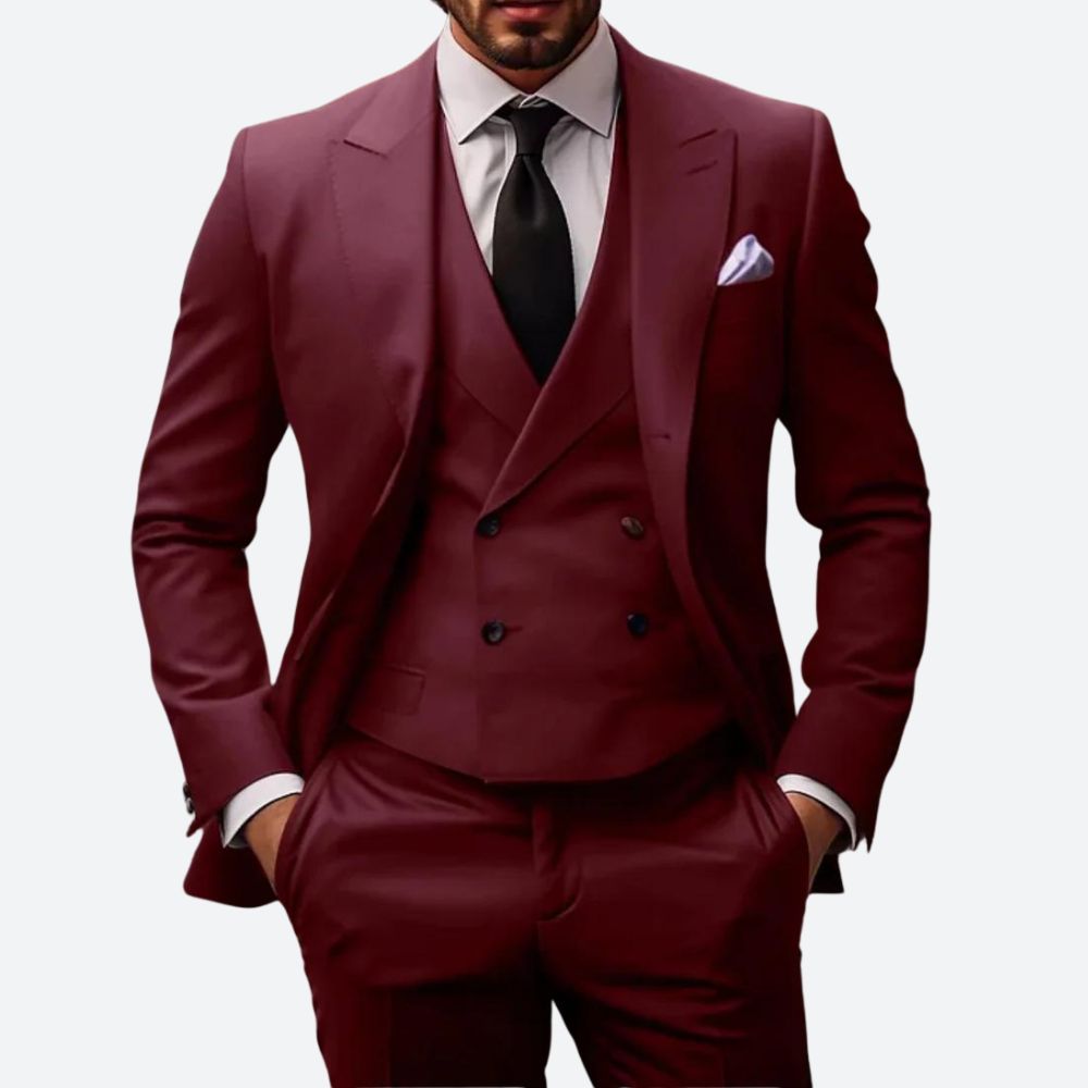 Tailored 3-Piece Men's Suit
