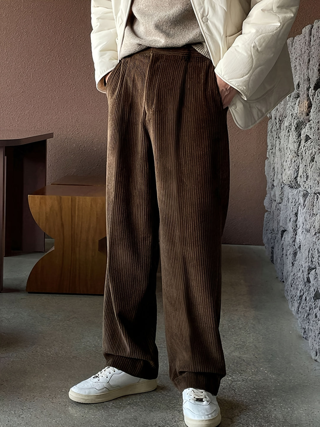 Alfred | Summer Corduroy Trousers Men