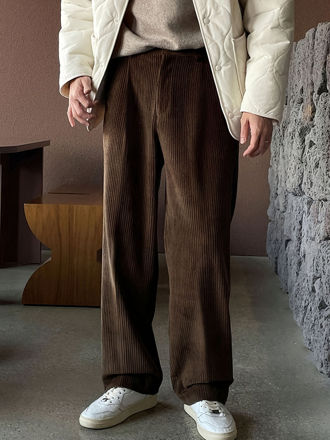 Alfred | Summer Corduroy Trousers Men