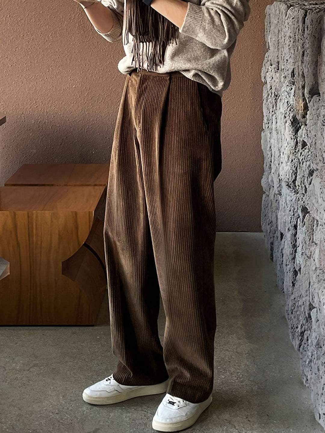 Alfred | Summer Corduroy Trousers Men