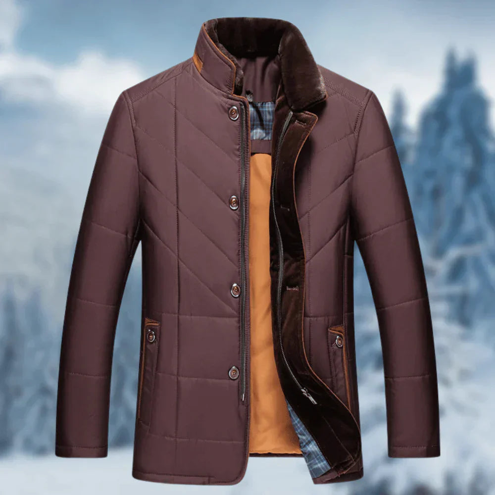 Arthur - Cropped Collar Winter Jacket Men