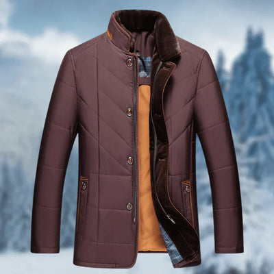 Arthur - Cropped Collar Winter Jacket Men