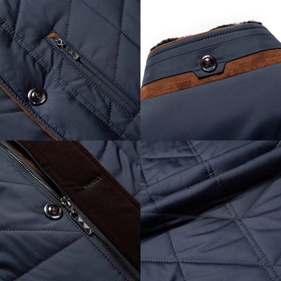Arthur - Cropped Collar Winter Jacket Men