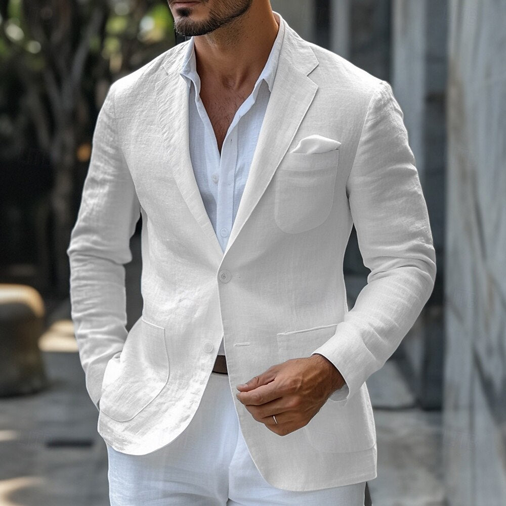 Louis | Tailored Linen Men's Blazer
