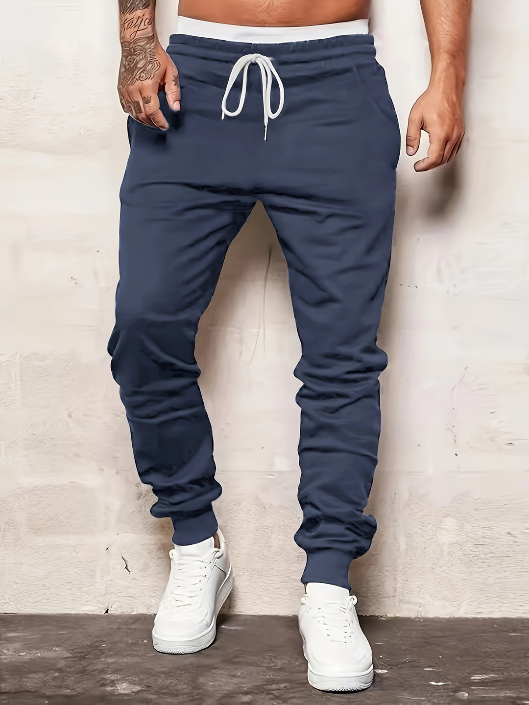 Tailored Loose Fit Joggers for Men