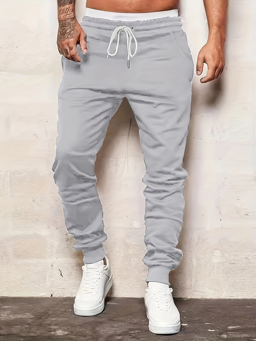 Tailored Loose Fit Joggers for Men