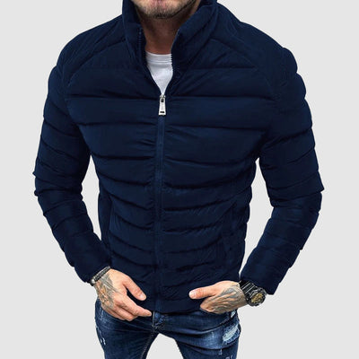 Arthur - Quilted Men's Rain Puffer Jacket