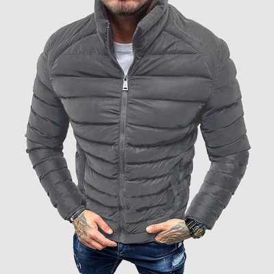 Arthur - Quilted Men's Rain Puffer Jacket