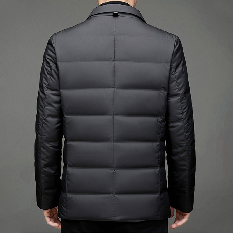 Thomas - Tailored Waterproof Puffer Blazer Jacket Men