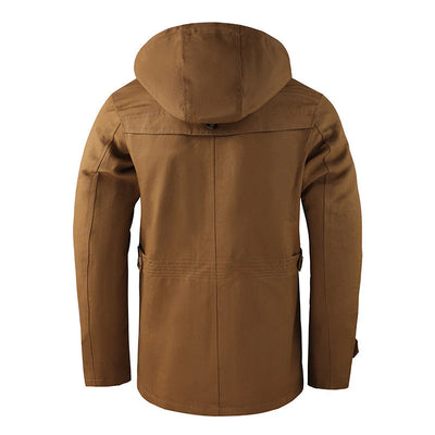 Warm Outdoor Hooded Jacket Parka Men