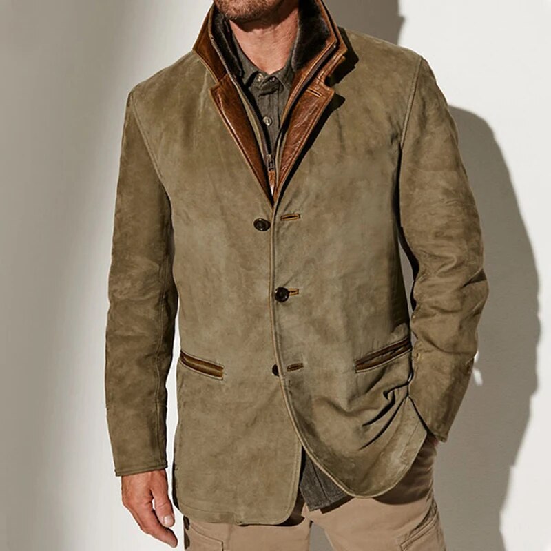 Martin - Vintage-Inspired Tailored Coat Men