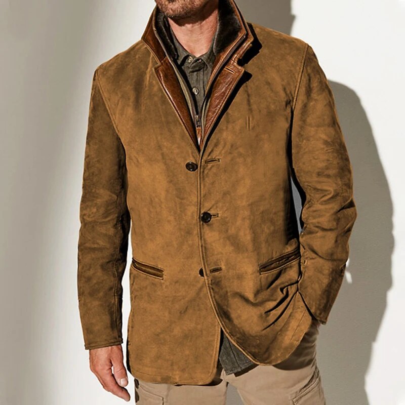 Martin - Vintage-Inspired Tailored Coat Men