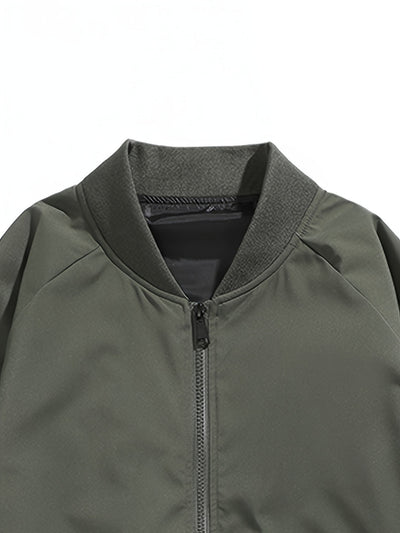 Army Green Bomber Jacket Men