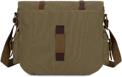 Vintage Military Canvas Messenger Bag