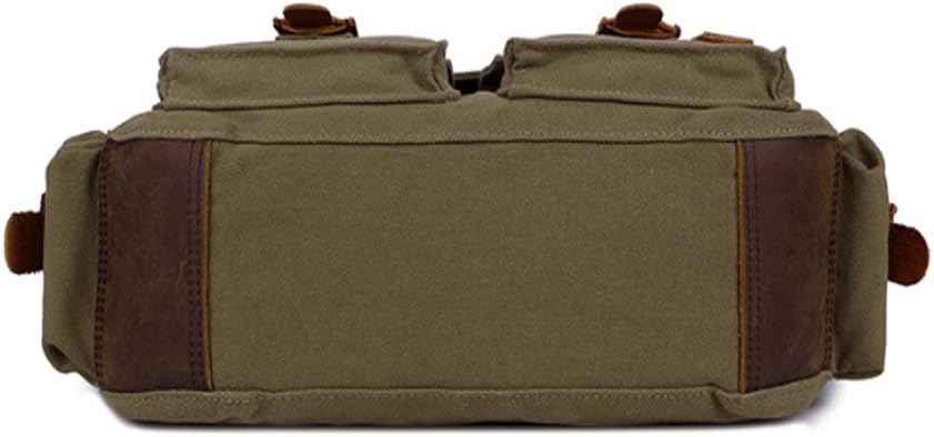 Vintage Military Canvas Messenger Bag
