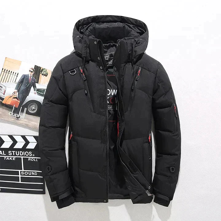 Warm Hooded Jacket Winter Men