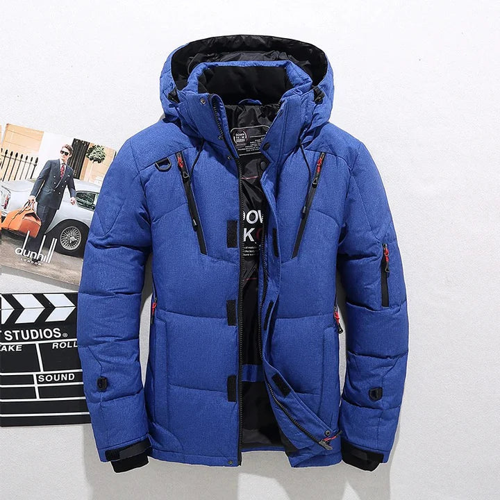 Warm Hooded Jacket Winter Men