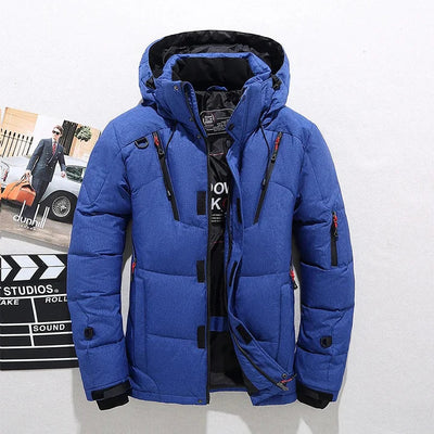 Warm Hooded Jacket Winter Men
