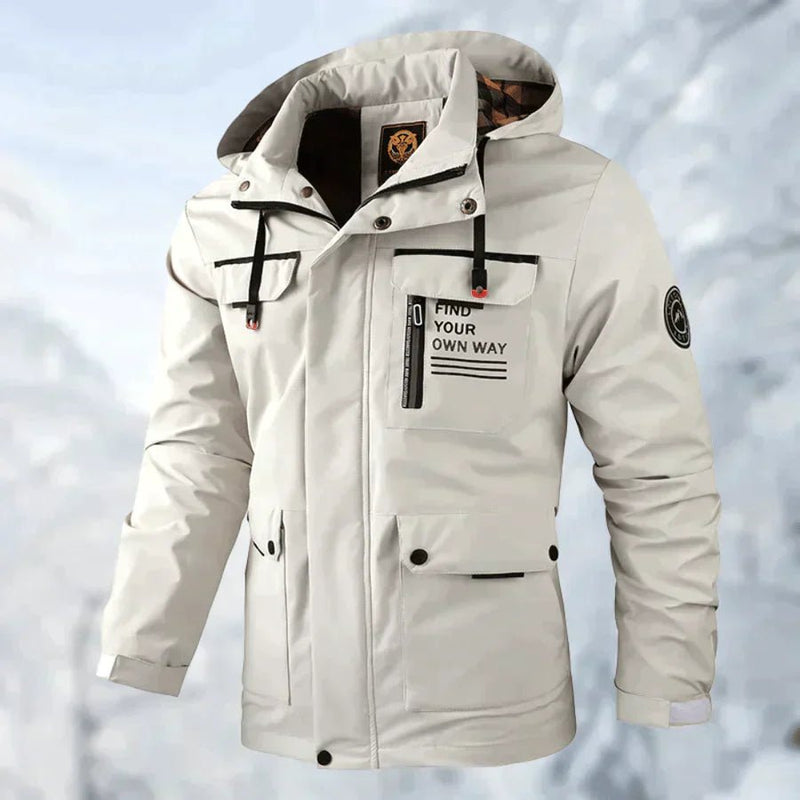 William - Windproof Outdoor Winter Jacket for Men