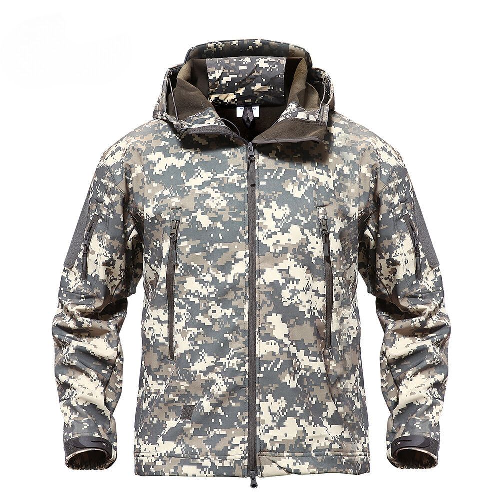 Thermal Fleece Jacket Men - Waterproof & Windproof