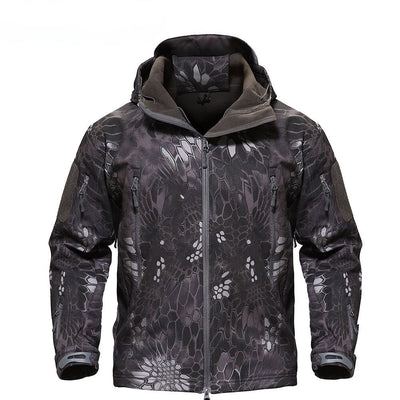 Thermal Fleece Jacket Men - Waterproof & Windproof
