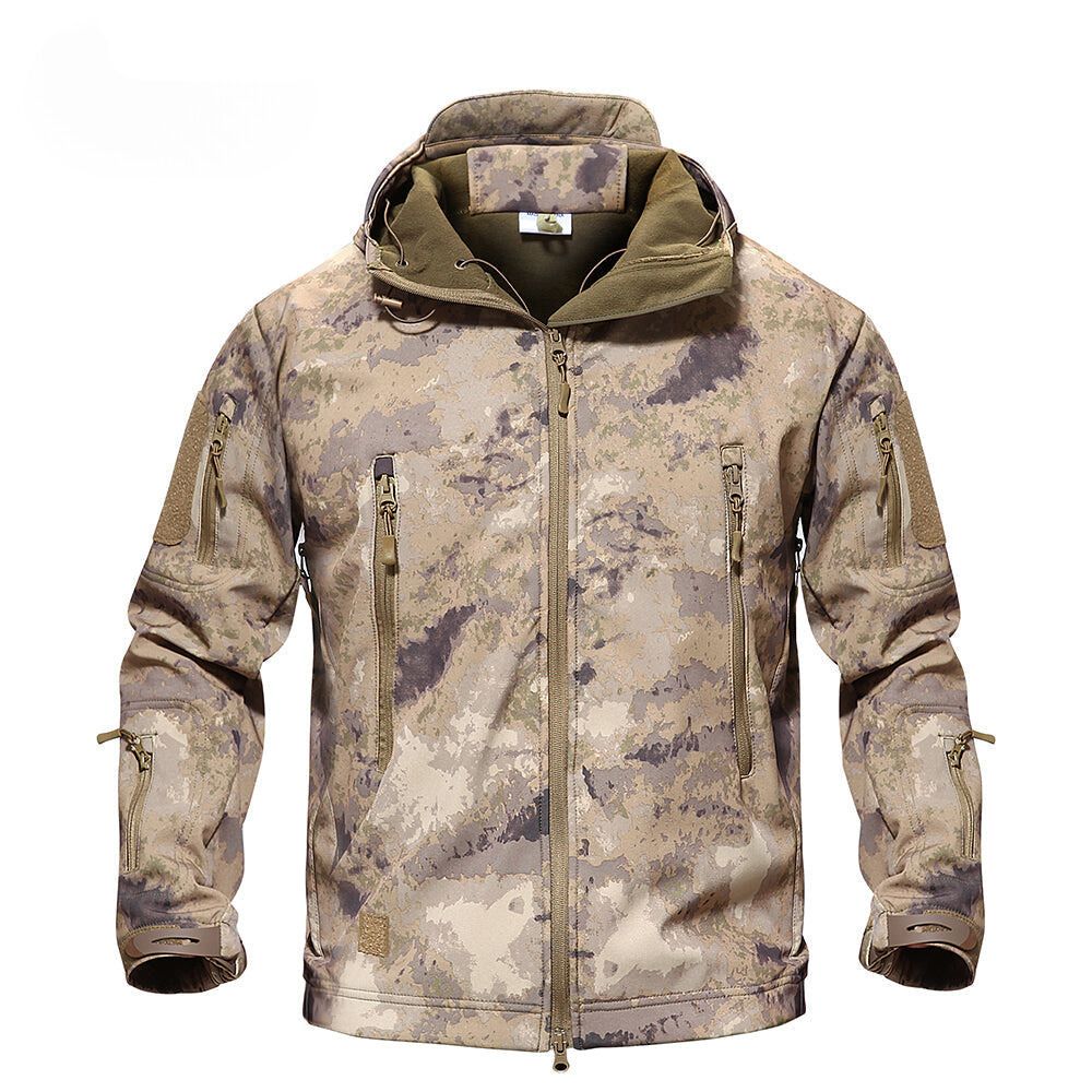 Thermal Fleece Jacket Men - Waterproof & Windproof