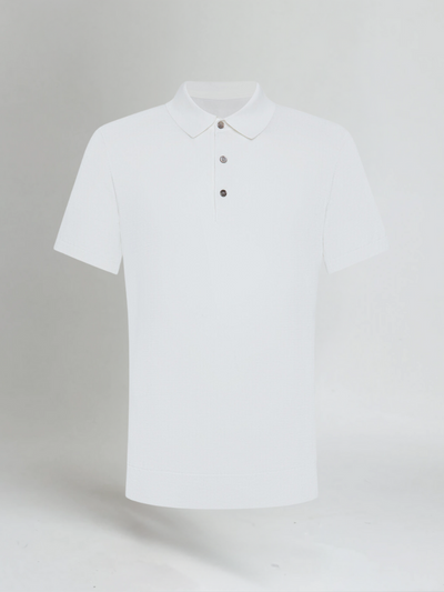 Weiß Poloshirt für Herren