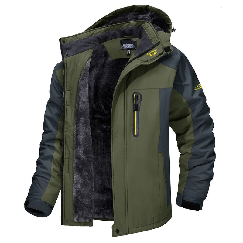 Samuel - Waterproof Winter Jacket with Fleece Lining