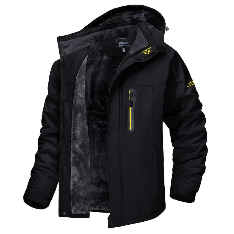 Samuel - Waterproof Winter Jacket with Fleece Lining