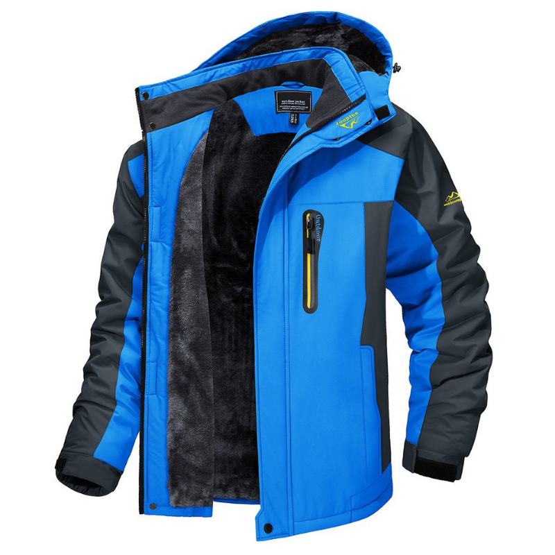 Samuel - Waterproof Winter Jacket with Fleece Lining