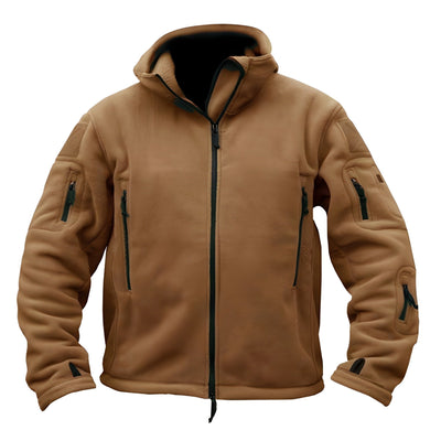 Windproof Fleece Jacket Men