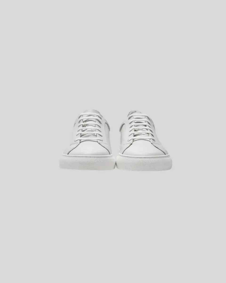 Palmer - Mens White Casual Sneakers
