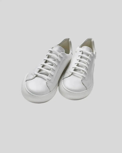Palmer - Mens White Casual Sneakers