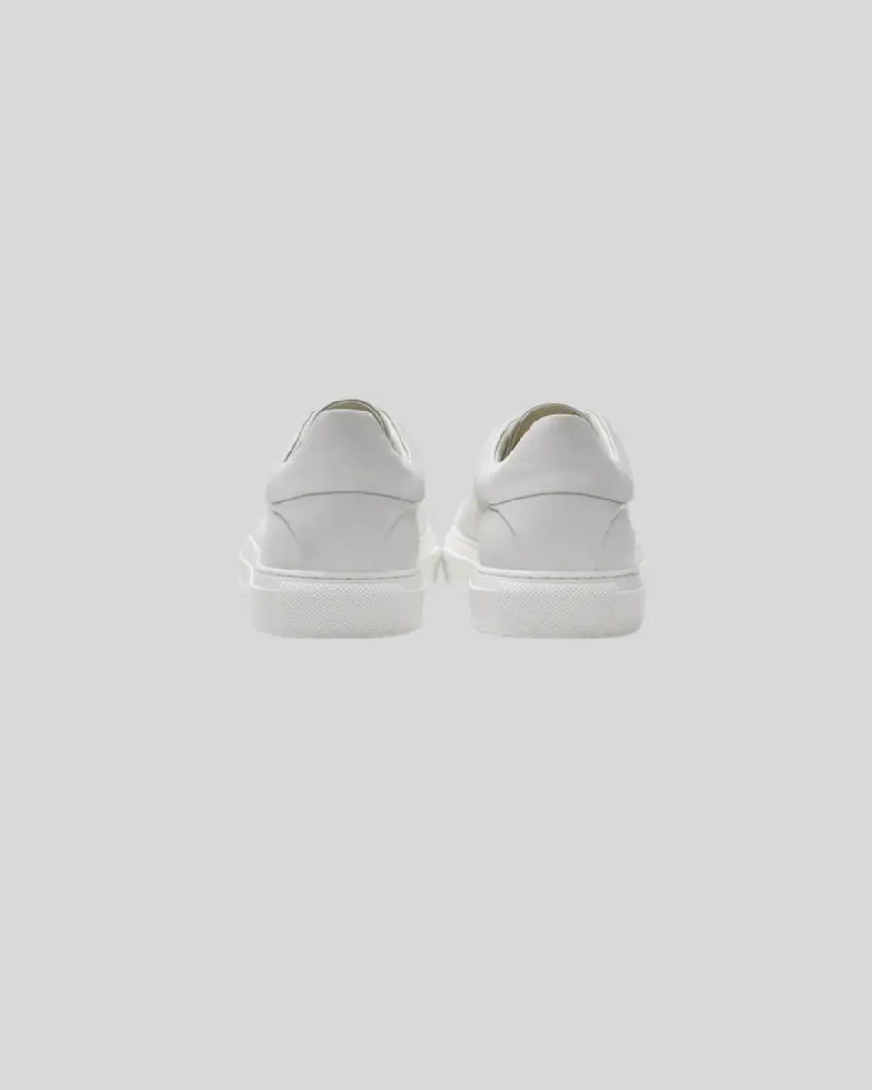 Palmer - Mens White Casual Sneakers
