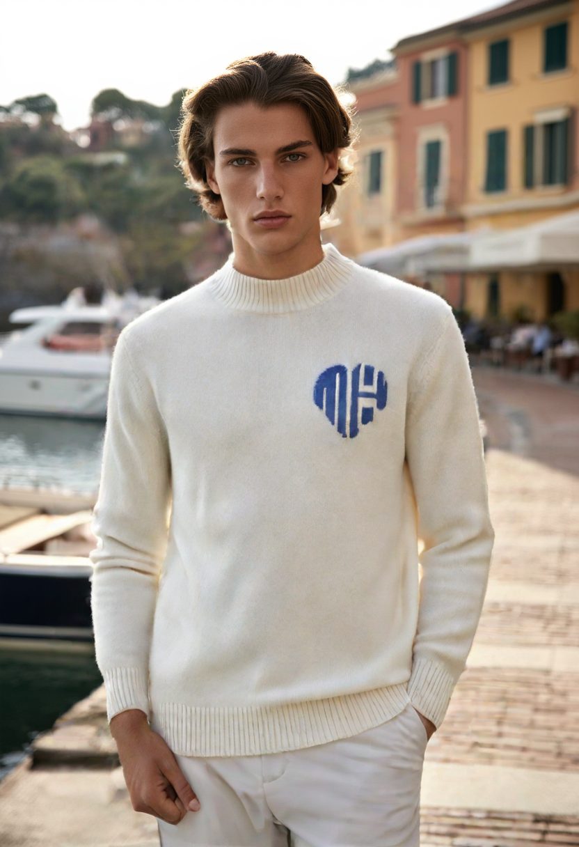 Archie - Stylish Autumn Crew Neck Logo Jumper