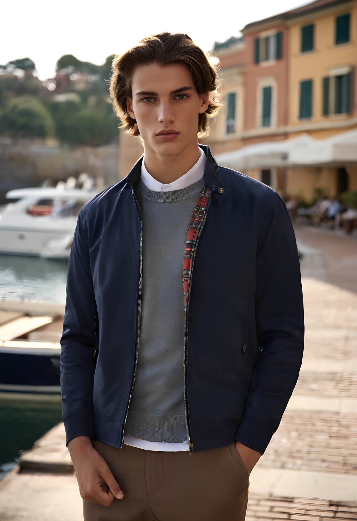 Klassische Heritage Jacke Herren