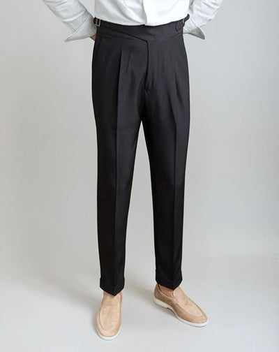 Richard - Elegant Pleated Dress Pants