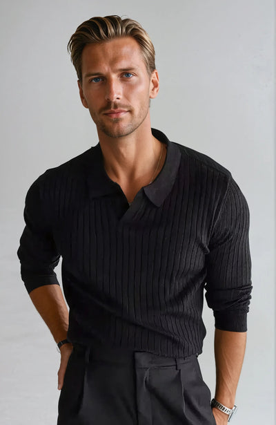 Variant image for Langarm Poloshirt Herren-1