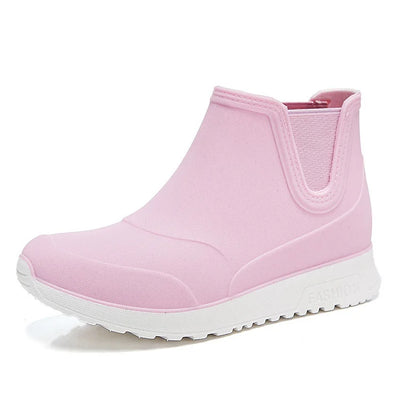 Slip On Waterproof Ankle Wellies