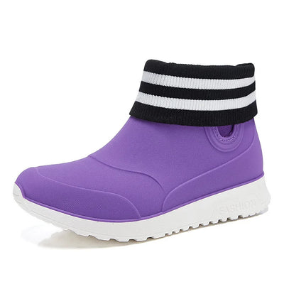 Slip On Waterproof Ankle Wellies