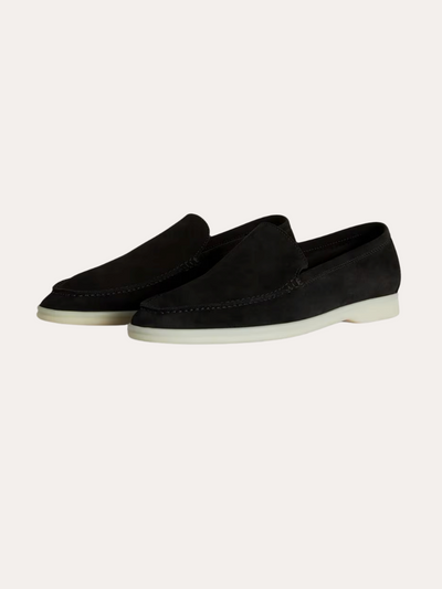 Variant image for Schwarze Wildleder Slipper-1