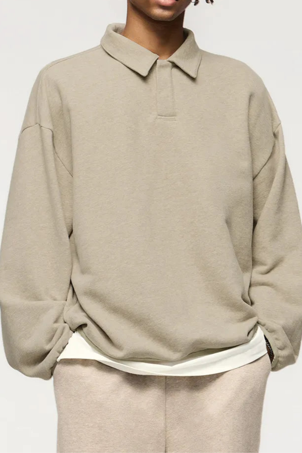 Yael - Old Money Wool Polo Sweater