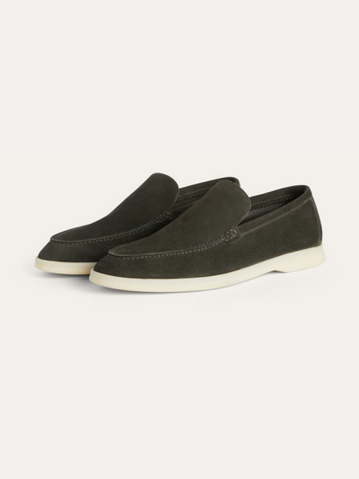 Variant image for Dunkelgrüne Slipper Herren-1