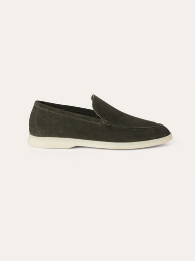 Brent - Old Money Dark Green Loafers