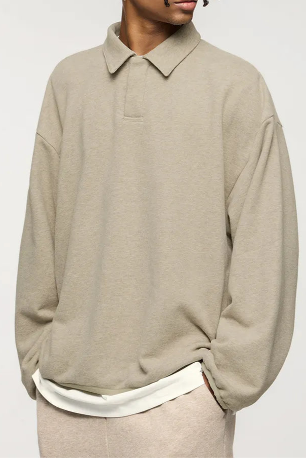 Yael - Old Money Wool Polo Sweater