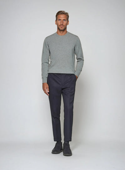 Augustus - Gray Knitted Jumper for Men