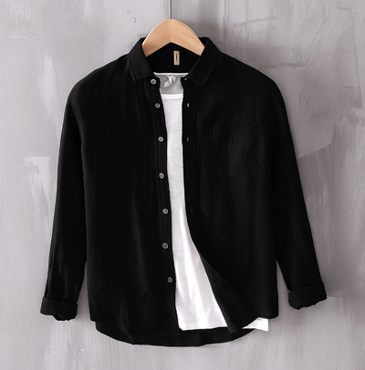 Jeremiah - Classic Mens Casual Linen Shirt
