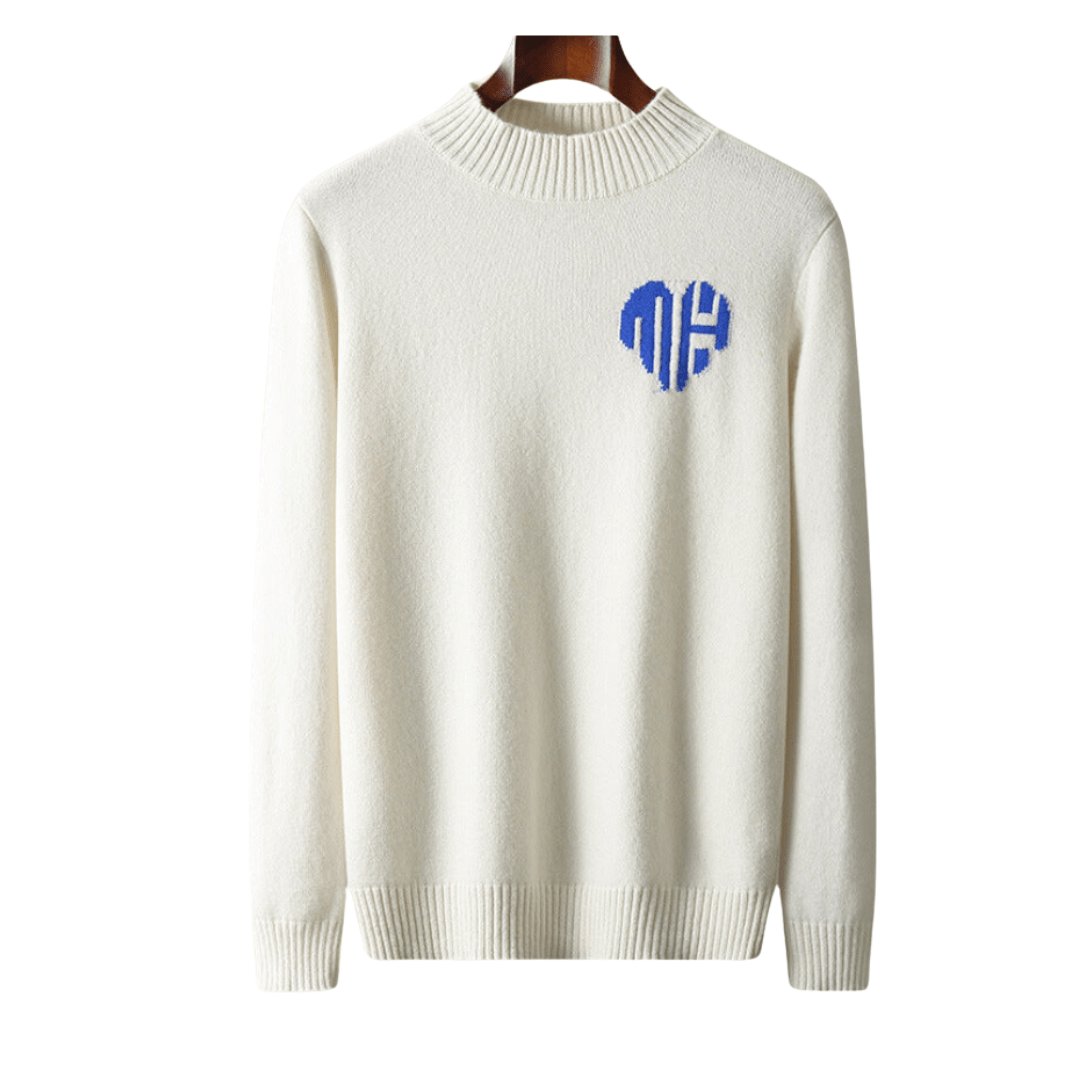 Elias – Ribbed Knitted Jumper for Men