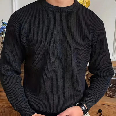 Miles – Relaxed Fit Knitted Jumper for Men