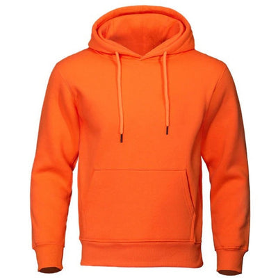Lars – Solid Color Comfortable Hoodie Unisex